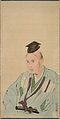 折烏帽子：鷹見泉石肖像 （渡辺崋山筆）、天保8年（1837年）の作。東京国立博物館蔵。国宝