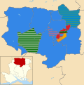 2021 results map