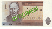 1 Krone Vorderseite