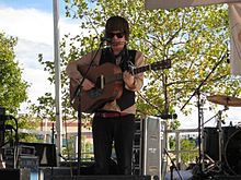 Regan performing live in 2007.