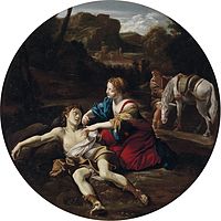 Giovanni Lanfranco, Angelica nurses Medoro, before 1647