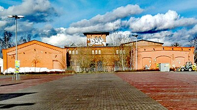 Ehemalige Hauptwerkstatt der Lübeck-Büchener Eisenbahn (Kronsforder Allee 68–72)