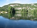 Vue du lac de Glandieu.