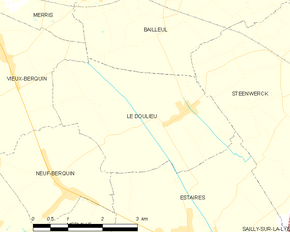 Poziția localității Le Doulieu