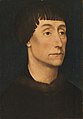 Portrait présumé de Pierre de Bauffremont (v. 1400-1472), , par Rogier van der Weyden, 2e tiers du XVe s.,