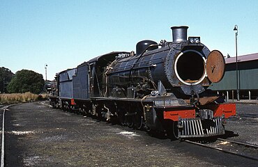 Laaste geboude SAR no. 1745 op Millsite, Krugersdorp, Transvaal, 16 April 1981