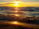 Sunset at the Lake Saimaa