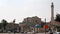 Griechisch-orthodoxe Kirche St. Georg und Große Moschee von Lod