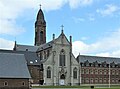 2012 : église de l'abbaye de Tongerlo en activité.