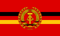 Dienstflagge für Kampfschiffe und -boote der Volksmarine