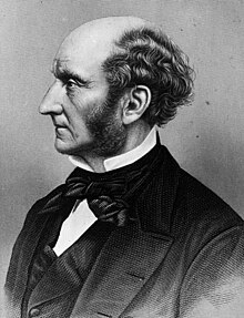 Tranh vẽ John Stuart Mill