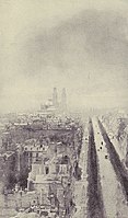 A Bit of Paris, Camera Work XVII, 1907, 20 x 12.1 cm, Halftone