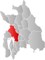 Oslo na região de Østlandet