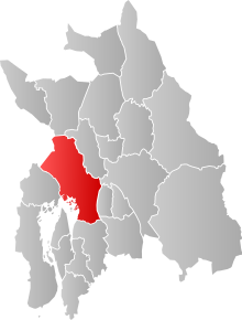 Poziția localității Oslo