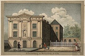Das 1774 gebaute hölzerne Schauspielhaus