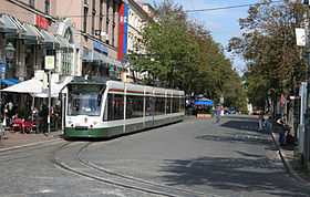 Tramo Siemens Combino en Augsburg