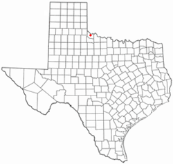 موقعیت Quanah, Texas