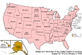 Territorial evolution of the United States (1912-1959)