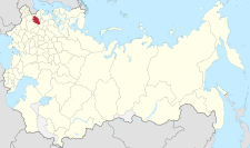 Location in the Russian Empire