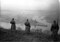 French soldiers at the Deutsches Eck during the Occupation of the Rhineland