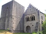 Die Münz mit dem zentralen Bergfried