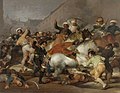 Kamp med mamelukkerne den 2. maj 1808 i Madrid, af Goya