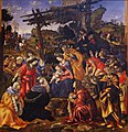 „Išminčių pagarbinimas“ (1496, Uficių galerija, Florencija)