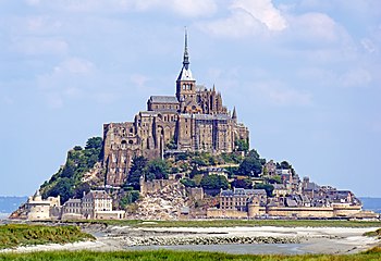 Le Mont Saint-Michel, modèle des ruines de la Nouvelle Londo.