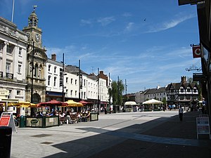 Calçadão em Hereford.