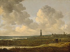 《雷南的風景畫》（1646），畫布油畫，101.6 x 135.9公分，華盛頓國家藝廊
