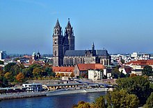 Magdeburg - Dom zu Magdeburg St. Mauritius und St. Katharina - ab 1207 errichtet und im Jahr 1363 geweiht.jpg