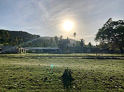 Mangkallay Elementary School at sunrise