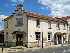 L'école du Centre, ancienne mairie-école.