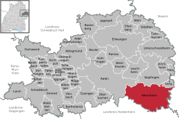 Neresheim - Localizazion