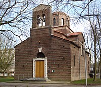 Grieks-orthodoxe kerk aan de Westzeedijk