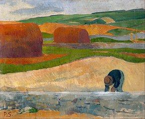 Paul Sérusier, Récolte de goémon, vers 1890