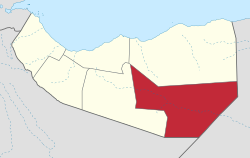 Location of Sool Somaliland