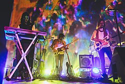 Penampilan Tame Impala pada tahun 2014