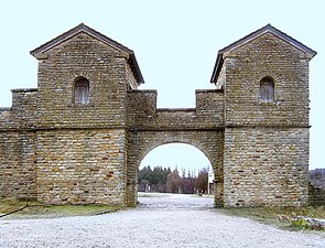 La porta pretoria del forte di Welzheim