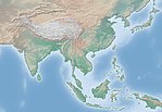 Mappa di localizzazione: Asia