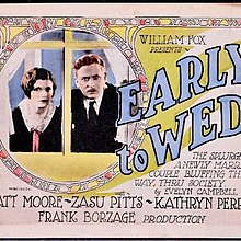 Description de l'image Early to Wed (poster).jpg.