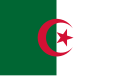 Bandera de Selecció de futbol d'Algèria