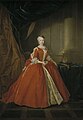 Q169512 Maria Amalia van Saksen in 1738 (Schilderij: Louis de Silvestre) geboren op 24 november 1724 overleden op 27 september 1760