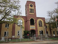 Ruined Parish Courthouse in 2012