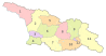 Mapa de Geòrgia
