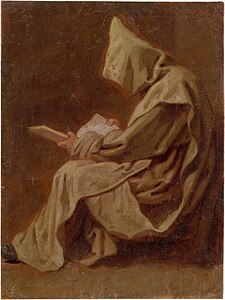 Seated Carthusian Holding an Open Book (1711)