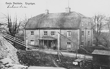 Zinkensdamms gård, vykort 1900.