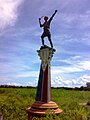 Skulptur des Andres Bonifacio in Talisay City