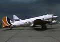 Douglas DC-3 F-BCYT d'Uni-Air au Bourget en 1977