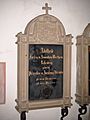 Epitaph der 1. Gattin, Fürstin Adelheid zu Isenburg-Birstein